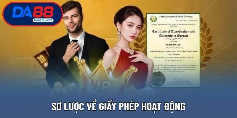 Sơ lược về giấy phép hoạt động